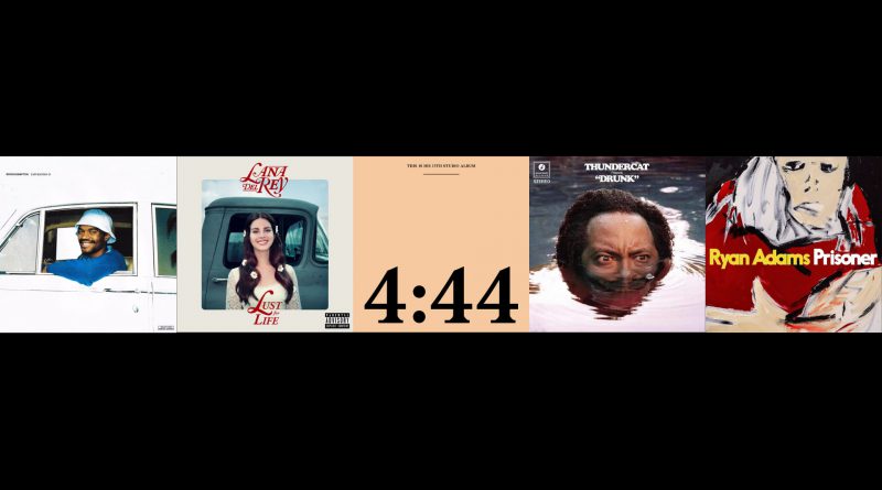 Top 5 albums of 2017.