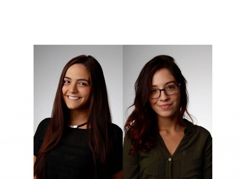 Maria Elena Vizcaíno and Riane Roldan will participate in NAHJ Student Project.