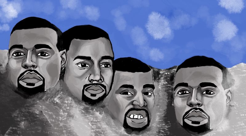 Kanye Wast illustration by Aminah Brown