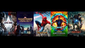 Best Five movies in the Marvel Cinematic Universe.