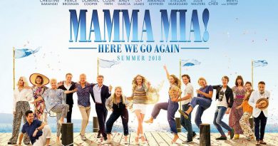Movie poster for Mamma Mia! Here We Go Again.