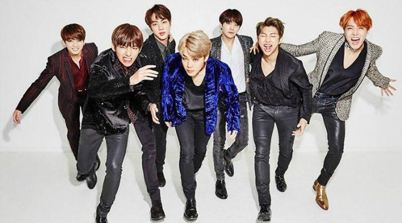 Promotional image of K-pop group BTS.