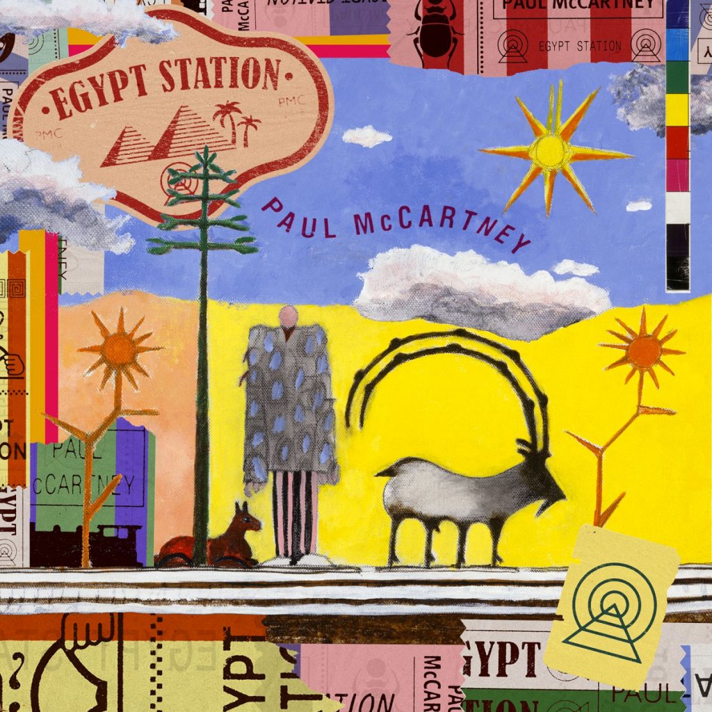 Album cover art for Egypt Station.