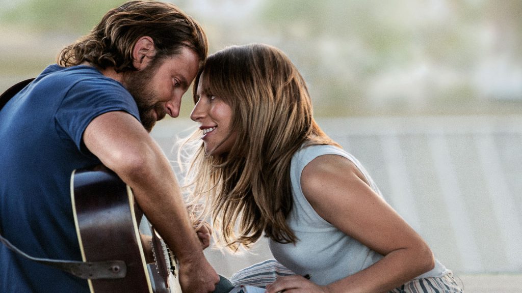 Scene from the movie A Star Is Born.