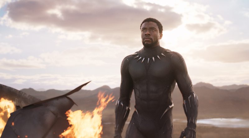 Scene from the movie Black Panther, which has received Oscar buzz.