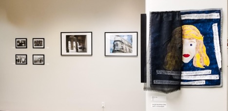 Art exhibit at West Campus.