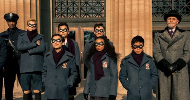 The cast from The Umbrella Academy.