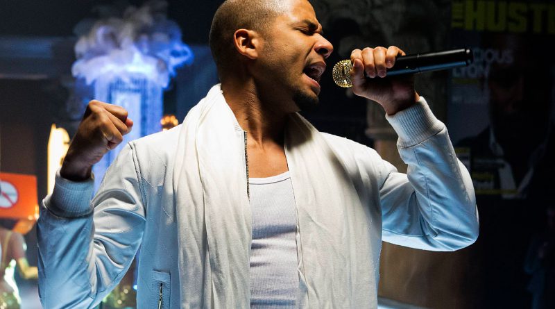 A scene from the show Empire featuring Jussie Smollett.