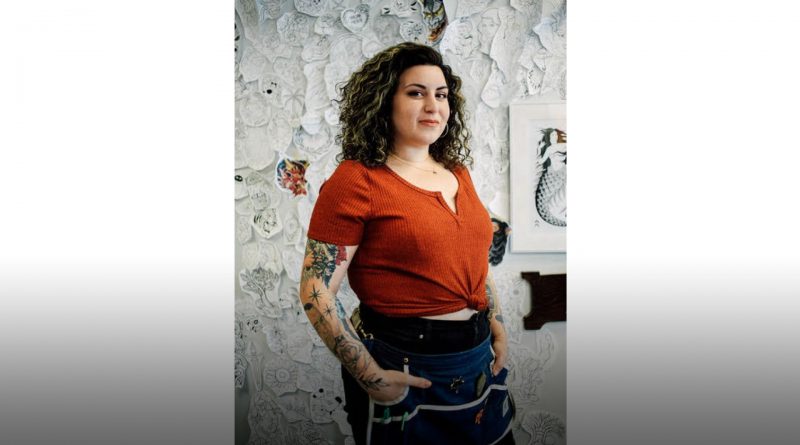 Photo of one of the tattoo artists, who will speak at Ink Equality.