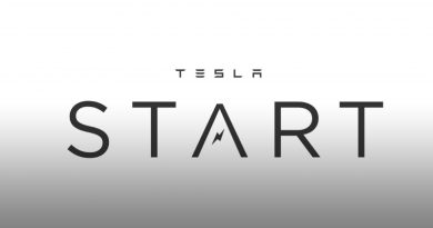 Tesla Start logo.