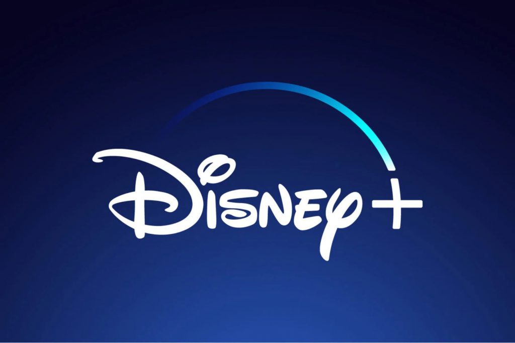 Disney+ logo.