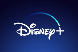 Disney+ logo.