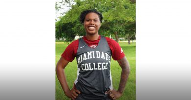 Daliyah Brown of the Lady Sharks.