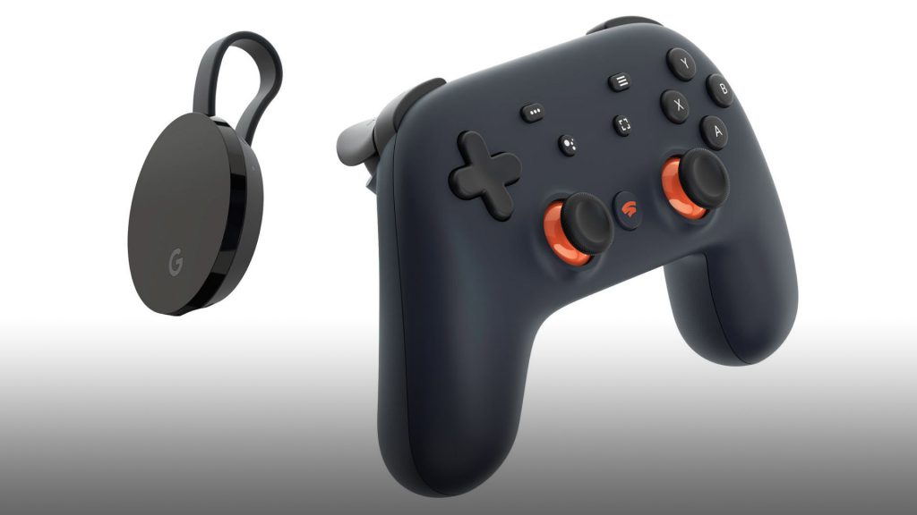 Game controller for Stadia.