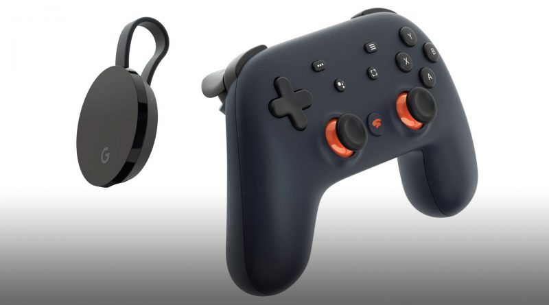 Game controller for Stadia.