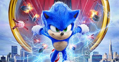 Movie poster of Sonic the Hedgehog.