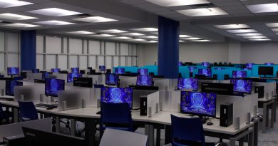 Photo of the newly renovated Computer Courtyard.