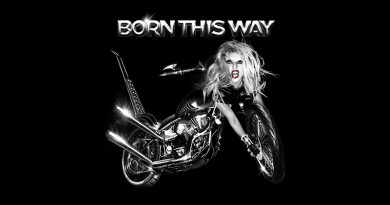 Album cover for Lady Gaga's Born This Way.