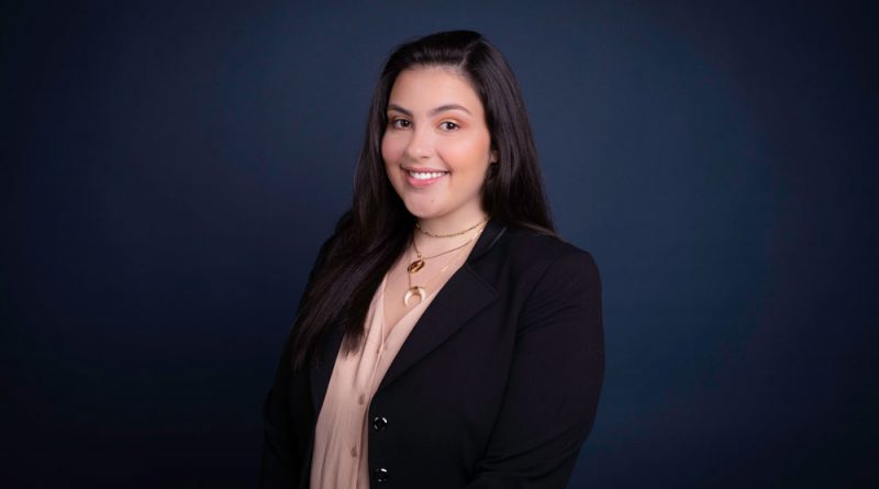 Samantha Hernandez is the student voice for the presidential search.