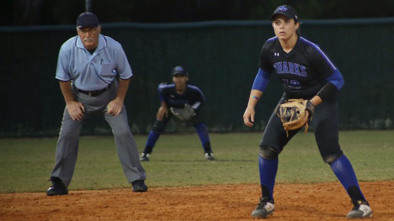 Nicole Gonzalez has shown to be a leader for lady sharks.