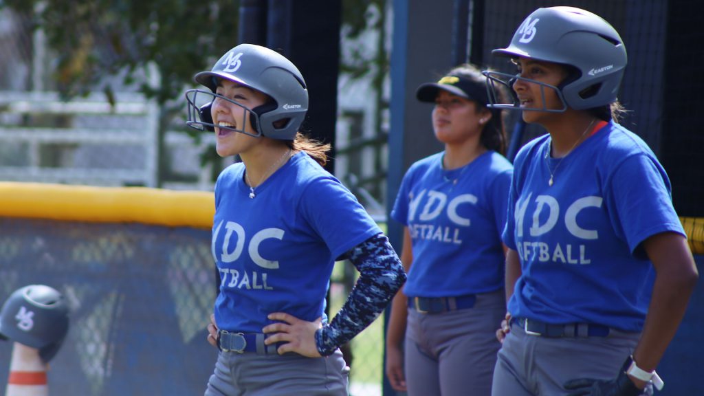 Lady Sharks' Raissa and teammates during practice.