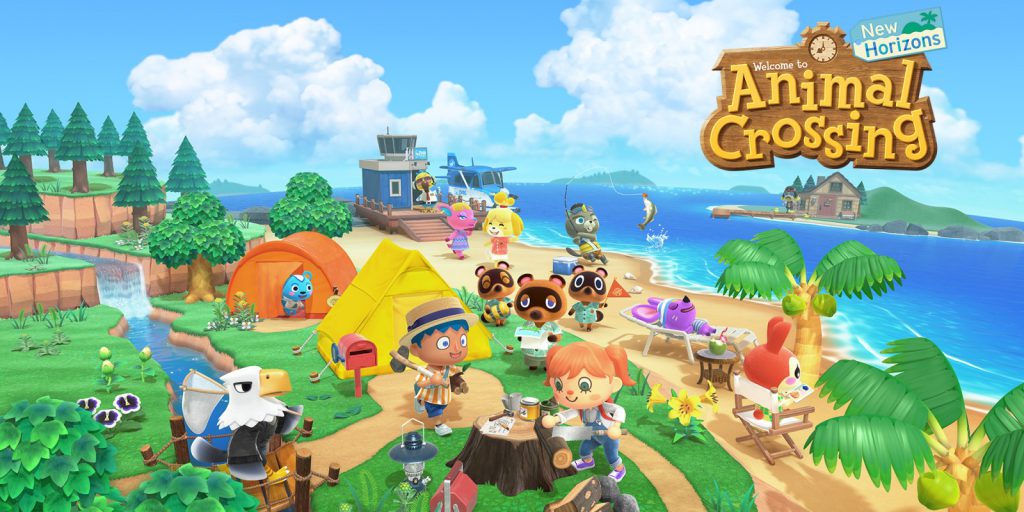 Promotional image for Animal Crossing New Horizons.