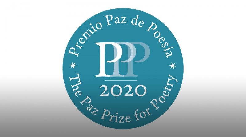 Logo of the Paz Prize for Poetry.