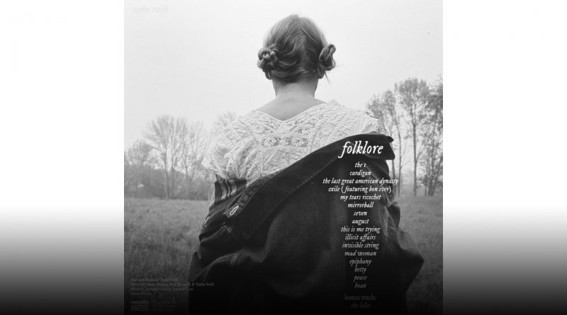 Folklore album cover.