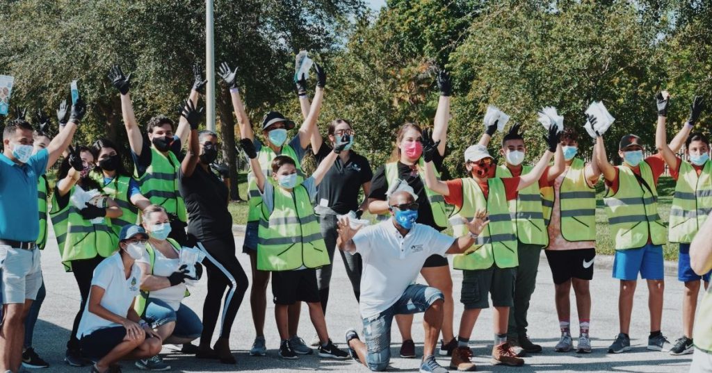 Mask distribution