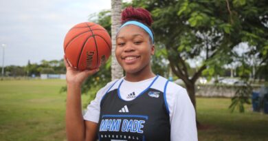 Freshman Peterson Helping Lady Sharks Rebound On The Court