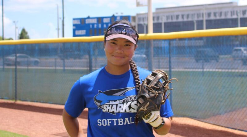 Sophomore Amanda Handa leads the Lady Sharks pitching staff this season with a 16–9 record, a 1.73 ERA , 135 strikeouts and a miniscule 1.11 WHIP.