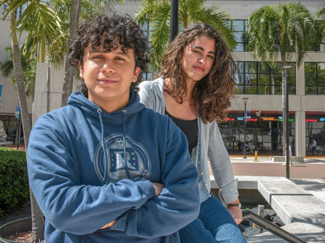 Yazid Guelida and Ninette Portero, of The Reporter, were awarded $1,250 scholarships this spring from the National Association of Hispanic Journalists’ South Florida chapter.