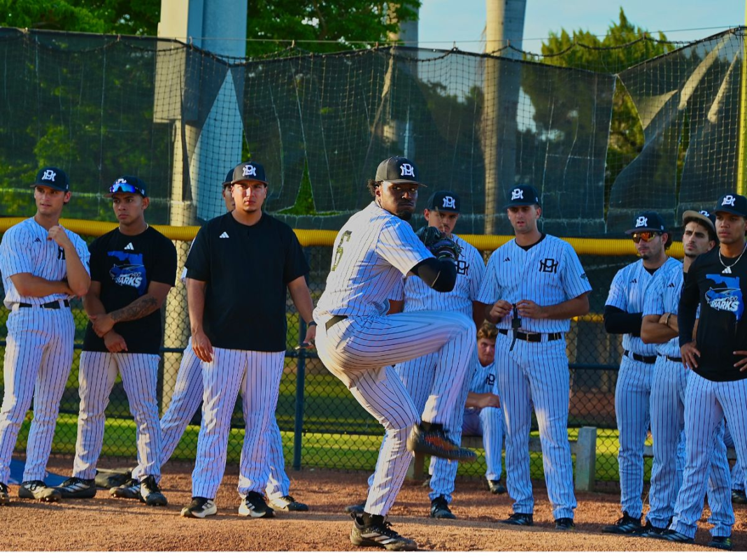 MDC Baseball game warm ups before game versus Florida SouthWestern State College.