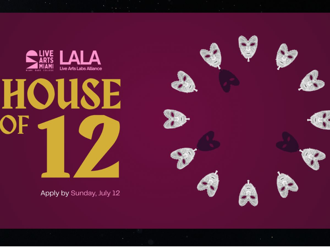 Live Arts Miami will host House of Twelve, a game show-style performance, at Wolfson Campus this summer.