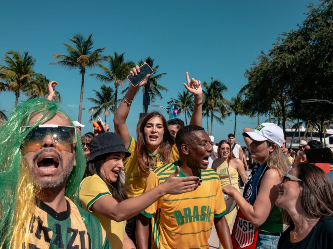 World Cup Fan Fest photos.