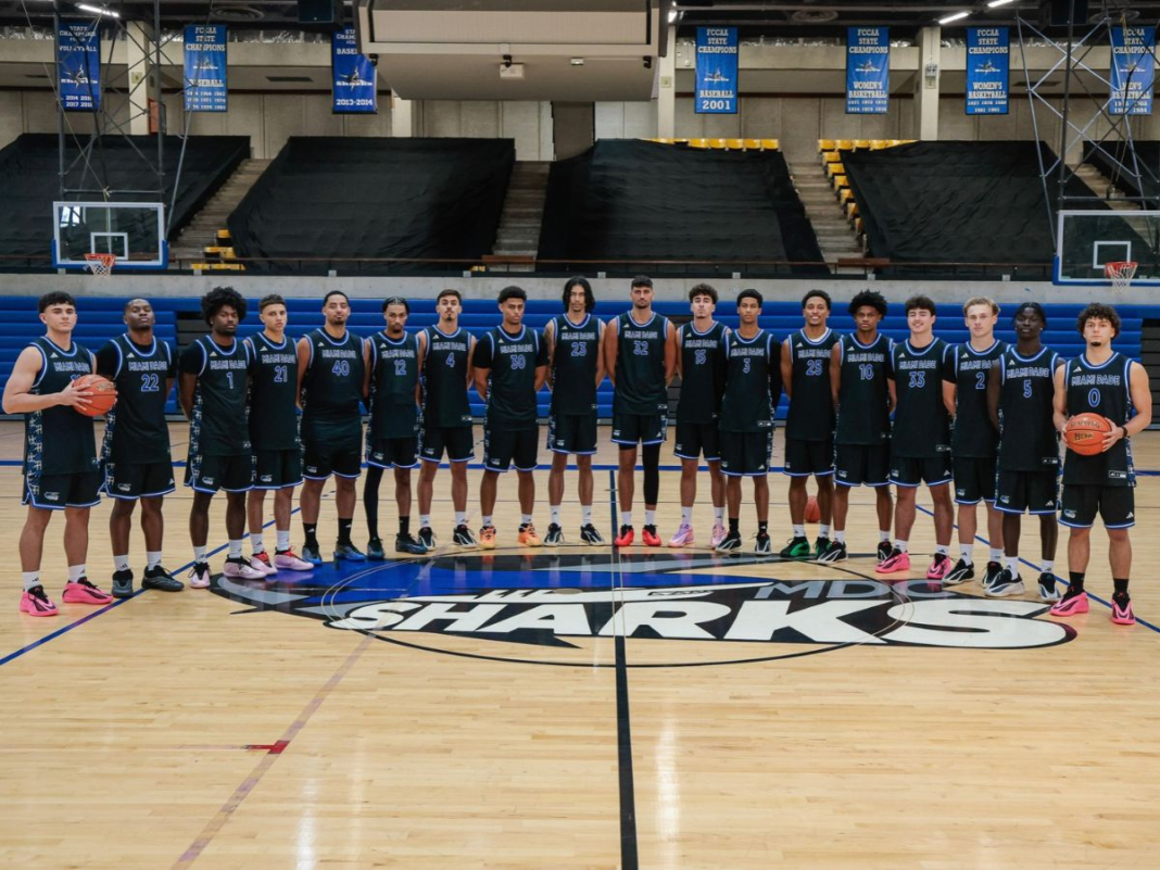 Team photo of the 2026-27 Miami Dade College men's basketball team.