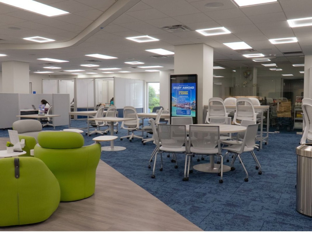 Photo of the renovated Student Life Center at Homestead Campus.