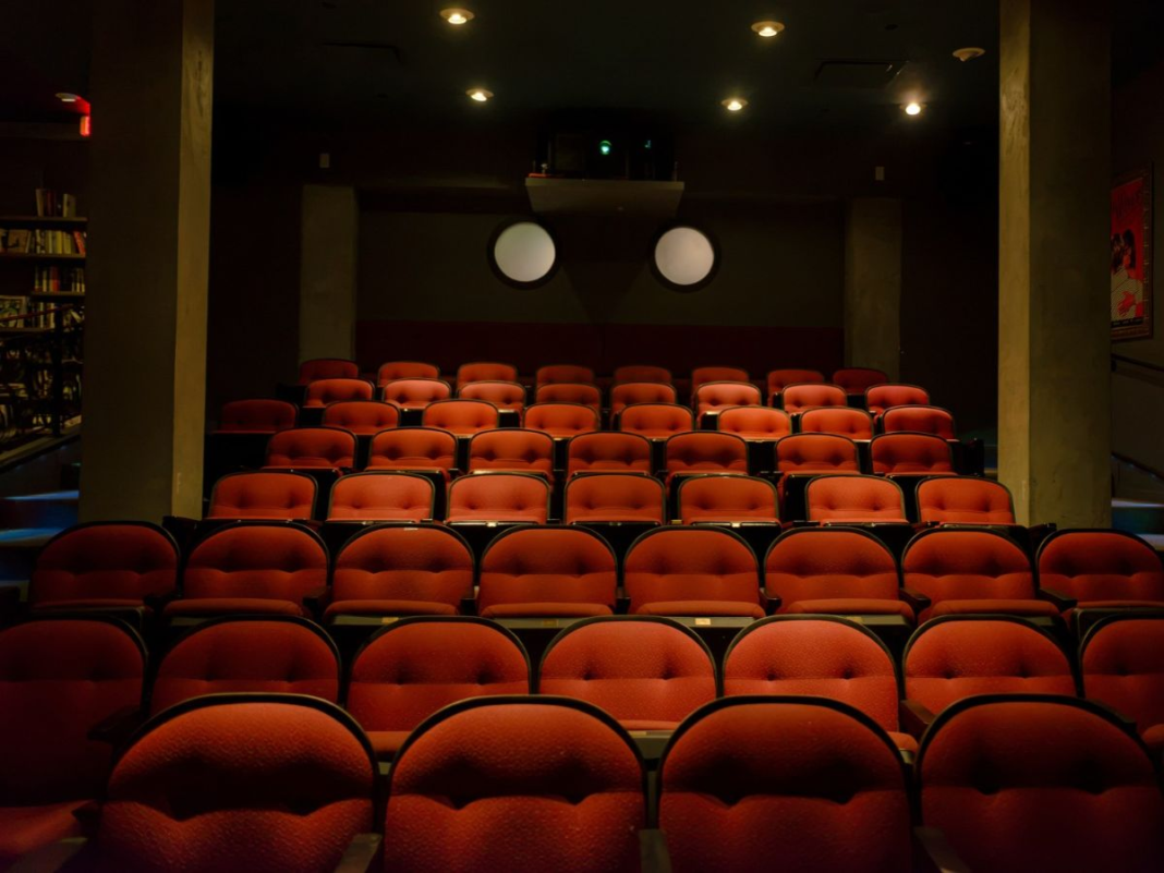 Picture inside of O Cinema in South Beach.